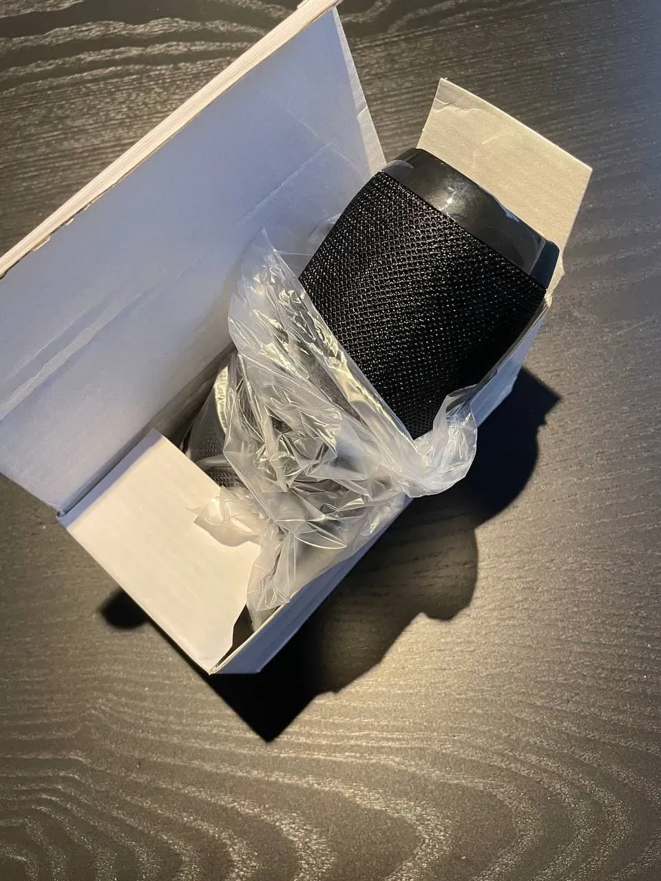 WallaSound speaker being unboxed for review